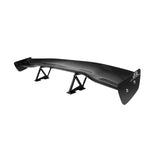 A front view of APR Performance Carbon Fiber GTC-200 Universal Adjustable Wing with white background