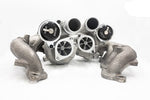A front view of Pure Turbos Nissan GT-R R35 PURE1000 Turbo Upgrade with a white background