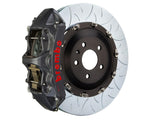 A front view of Brembo GT-S Front Big Brake Kit 380x34 Type 3 Rotors for Audi S3 (8Y) with white background