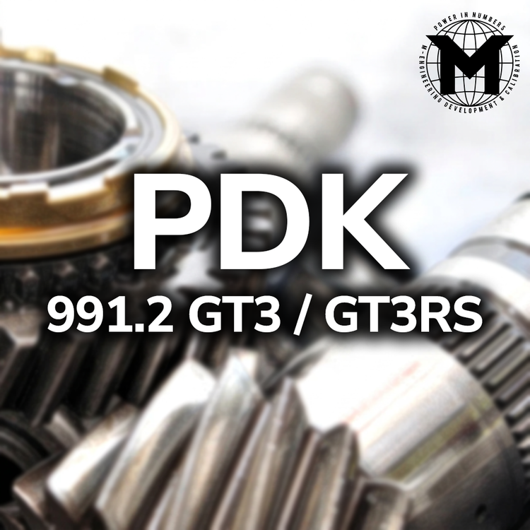 M-Engineering PDK transmission tuning graphic for the Porsche 991.2 GT3 and GT3 RS