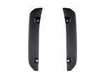 A top view of AUTOTECKNIC CARBON FIBER REAR SPLASH GUARDS - BMW F97 X3M | G01 X3 2018+ with white background