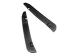 A side top view of AUTOTECKNIC CARBON FIBER REAR SPLASH GUARDS - BMW F97 X3M | G01 X3 2018+ with white background