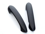 A top view of AUTOTECKNIC CARBON FIBER DOOR HANDLE TRIMS - TOYOTA A90 SUPRA 2020+ with white background