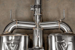 Valvetronic Designs Valved Exhaust Civic Type R / Integra Type S manufacturer gallery: twin mufflers, center tube and three outlet branches