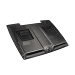 A front view of Urban Automotive Carbon Fiber Bullnose Vented Hood Mercedes-Benz G Wagon 2018+ with white background