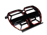A front view of AUTOTECKNIC COMPETIZIONE SPORT REDLINE FRONT GRILLE - BMW G80 M3 | G82/ G83 M4 2021+ with white background