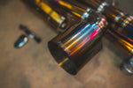 Titanium exhaust Porsche 718 GT4: burnt exhaust tip