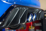 APR Performance Rear Diffuser Honda FL5 Civic Type R 2023+ close up shot