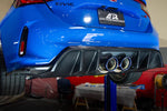 APR Performance Rear Diffuser Honda FL5 Civic Type R 2023+ fitment wide shot