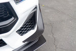Ford Mustang GT S650 Front Bumper Canards 2024+ fitment Close up view