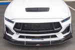 Ford Mustang GT S650 Front Bumper Canards 2024+ fitment wide view