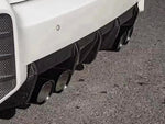 A close up view of AUTOTECKNIC DRY CARBON PERFORMANTE REAR DIFFUSER - BMW G87 M2 2023+ fitted on the car