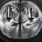 A very close view of a part of RK Autowerks S63TU/4 PORTED & POLISHED CNC HEADS