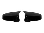 A front view of AUTOTECKNIC M-INSPIRED PAINTED MIRROR COVERS - BMW F06/ F12/ F13 6-SERIES 2014-2016 with white background