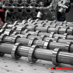 A front view of RK Autowerks S63TU EXHAUST CAM DIRECT INJECTION UPGRADE on a table