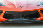 Chevrolet Corvette C8 Front Bumper Center Bezels 2020-2023 fitment close up view