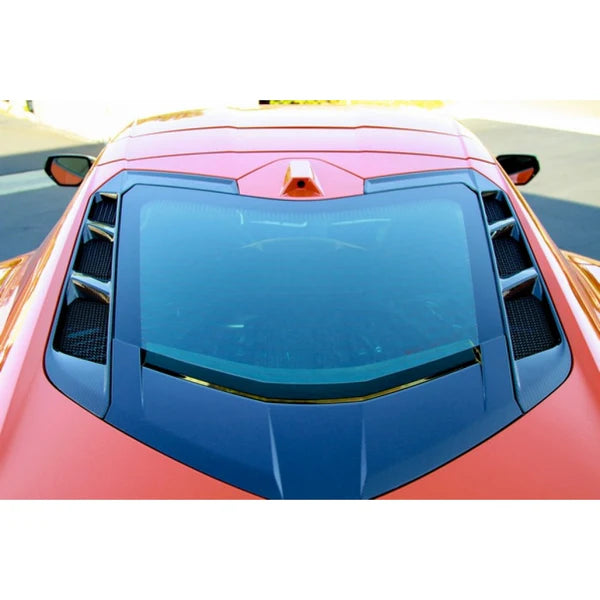 Chevrolet Corvette C8 Rear Hatch Vent 2020-2023 fitment wide view
