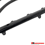 A close up view of RK Autowerks BMW S58 PORT INJECTION KIT with a white background