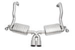 Soul 981 Boxster / Cayman valved exhaust system: 981 valved exhaust with satin tips