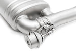 Soul 981 Boxster / Cayman valved exhaust system: close-up of a muffler outlet