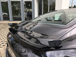 A side close up view of TECHART Rear Spoiler I for Porsche 718 Cayman 