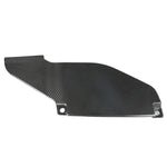 A top view of APR Performance Carbon Fiber Intake Duct Subaru WRX 2022+ with white background
