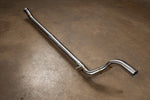 Valvetronic Designs Blackbear Exhaust Jeep Wrangler JL / JLU manufacturer gallery: long polished pipe laid diagonally with two bends