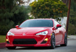 wide view of Stillen 5-Piece Lower Body Kit for Scion FR-S 2013-2015 fitted inside a car