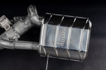 KTM X-Box GT-XR: Valved Exhaust w/ Heat Shield + Carbon/Stainless Exhaust Finisher