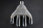 KTM X-Box GT-XR: Valved Exhaust w/ Heat Shield + Carbon/Stainless Exhaust Finisher