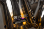 Titanium F1 exhaust Lamborghini Huracan: logo on F1 pipe