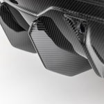 2x2 carbon Urus diffuser fins, macro close-up