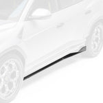 Urus Performante side skirt, faded view highlighting carbon