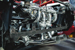 Capristo race exhaust and headers fitted to a Lamborghini Murcielago LP640 engine