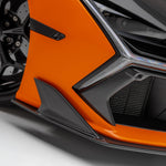 Revuelto front spoiler end and intake, close-up