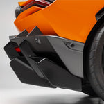 Revuelto diffuser fins and side, angled close-up