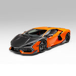 Revuelto with Vorsteiner side skirts, front 3/4 view