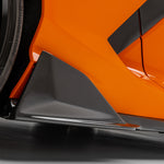Revuelto side skirt below door intake, close-up