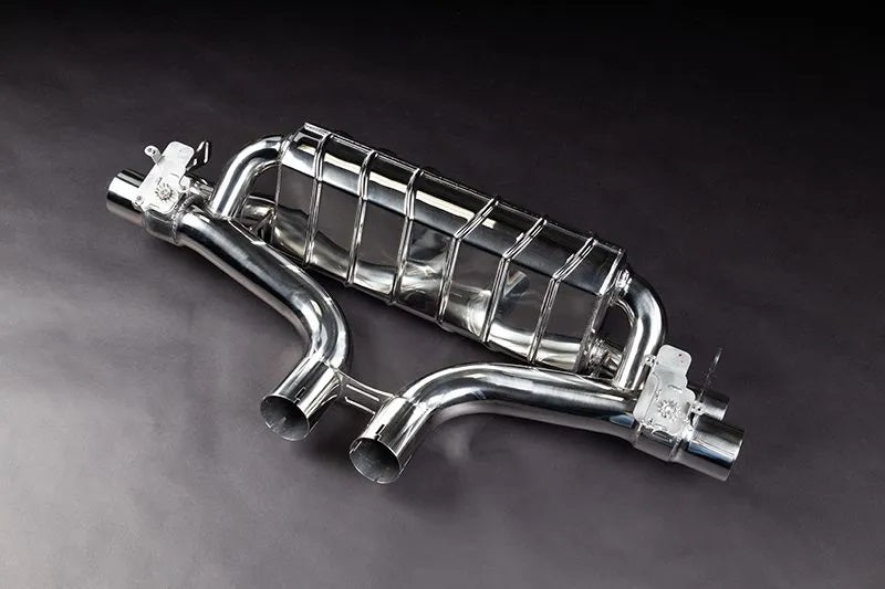 Capristo Urus Performante valved muffler, polished