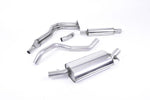 Milltek Resonated Manifold-Back Exhaust System with Polished Tip (For OE Manifold) for Volkswagen Golf Mk1 GTi 1976-1983