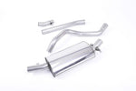 Milltek Non-Resonated Downpipe-Back Exhaust System with Polished Tips for Volkswagen Golf Mk1 GTi 1976-1983
