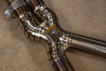 Valvetronic Designs Valved Exhaust AMG GT63 X290 manufacturer gallery: central crossover viewed from the opposite angle