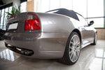 wide view of Capristo Valved Exhaust (CES3) for Maserati Coupe/Spyder/GranSport 2001-2007 fitted inside a car