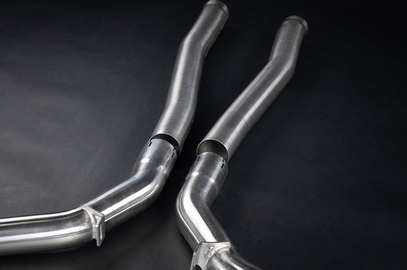 Capristo stainless connecting pipes for the Mercedes-AMG S63 E-Performance exhaust