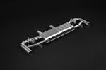 Capristo Mercedes-AMG GLC43 valved muffler angled view