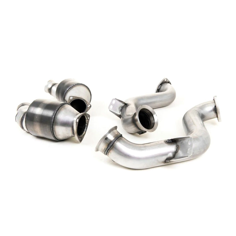 Milltek Sport downpipe and connecting pipework for 2015+ Mercedes-Benz C-Class C63 & C63 S Saloon 4.0 Bi-Turbo V8, product photo (photo 2)