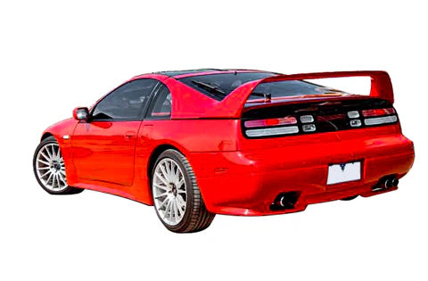 wide view of Stillen Type III Side Skirt [Driver Side] for Nissan 300ZX [Z32] 1990-1996 fitted inside a car
