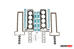 Complete M117 top end gasket set laid out - Complete Top End Gasket Kit for the AMG M117 4-valve models