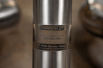 Stainless F1 exhaust Porsche Carrera GT: identification plaque