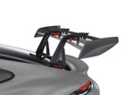 Porsche 911 GT3 RS (992) rear wing from the complete aero kit, close-up render